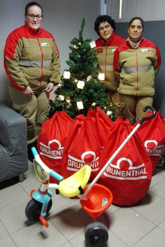 Doação de brinquedos - Grunenthal