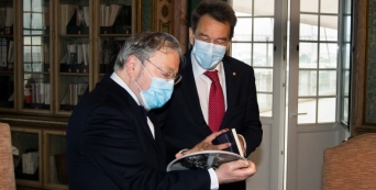 Presidente do Comité Internacional da Cruz Vermelha reúne com responsáveis da CVP, em Lisboa