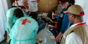 Task Force Operação Embondeiro, Beira, semana 01 - 07.04