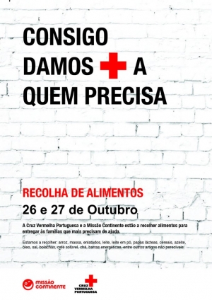 RECOLHA DE ALIMENTOS - PRECISAMOS DO APOIO DE VOLUNTÁRIOS. AJUDE-NOS A AJUDAR!
